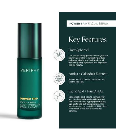 Exfoliating AHA Facial Serum | Brightening & Hydrating Anti-Aging Solution for Dark Spots & Wrinkles - Buy Online on GoSupps.com