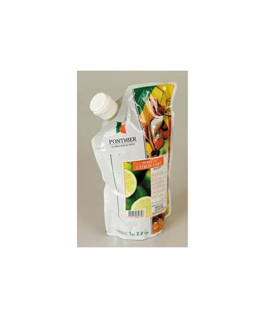 Lime puree green 13% sugar 1 liter