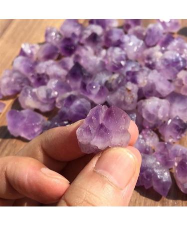 Natural Crystal Rough 100g Bulk Lot Natural Rough Lavender Amethyst Cluster Gravel Quartz Crystal Raw Stone - Buy Online on GoSupps.com
