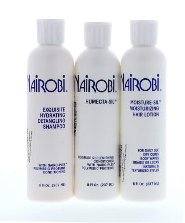 Buy Nairobi Wrapp-It Shine Foam Wrap & Hydrating Shampoo Set - Exquisite Detangling & Humecta-Sil Conditioner for Moisturized Hair - International Shipping Available - Buy Online on GoSupps.com