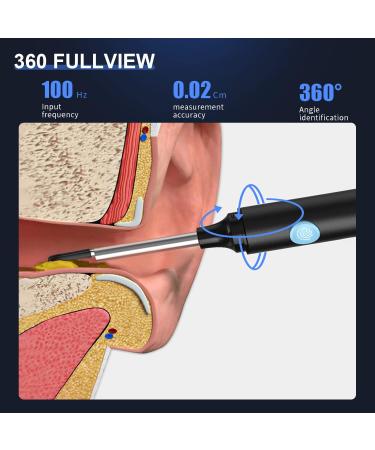 Buy Wireless Ear Wax Removal Otoscope - 5MP HD Endoscope with WiFi for iPhone iPad & Android - Waterproof & LED for Safe Cleaning - Buy Online on GoSupps.com