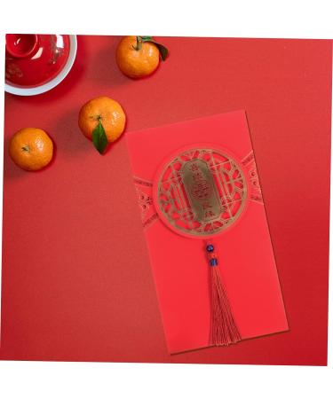 LALAFINA 12 Pcs Wedding Red Envelope Red Gifts Cash Envelopes Rabbit Red Envelopes 2023 Wedding Red Packet Red Money Bags Wedding Favors Chinese Money Envelopes Paper Bride Card Dedicated - Buy Online on GoSupps.com