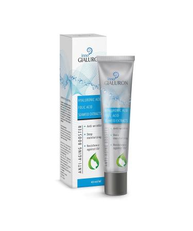 Gialuron Cream by Hendels Garden - Innogialuron Anti-Aging Booster & Anti-Wrinkle Cream 40ml - Buy Internationally - Buy Online on GoSupps.com