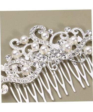 DOITOOL French Side Comb Small Womens Hair Accessories Bridesmaid Hair Comb Veils for Brides Wide Teeth Side Pins Goody Hair Clips for Women Bridal Hair Clip Metal Women's - Buy Online on GoSupps.com
