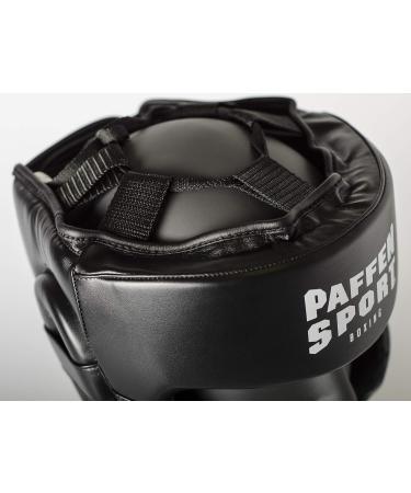 PAFFEN SPORT FIT Head Protection - M/L Black/White for Boxing Kickboxing & Muay Thai Training - International Shipping Available - Buy Online on GoSupps.com