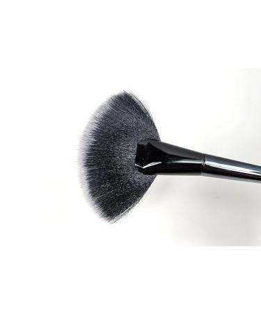 FARB Makeup Fan Brush - Soft Gradient Blue Blush & Highlighting Brush for Multi-Use Cosmetic Applications - Buy Online on GoSupps.com