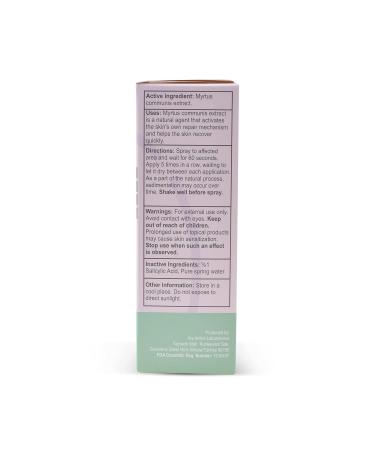 Phytoderm Face & Body Acne Spray with Myrtle Extract | 1% Salicylic Acid Cleanser | Fast Acne Relief for Prone Skin | 3.4 oz - Shop Now - Buy Online on GoSupps.com