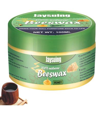 Beeswax Furniture Polish | Natural Beeswax Furniture Polish for Wood Multipurpose Wood Floor Scratch Repair Feed Into Hardwood for Restore and Protect Cabinets Aezon - Buy Online on GoSupps.com