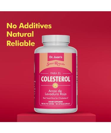 Santo Remedio Red Yeast Rice 1200mg Dietary Supplement - 180 Capsules - Buy Online on GoSupps.com