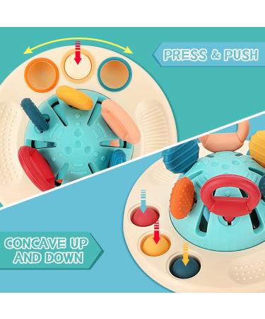 Montessori Toys for Babies 1 Year+ | Educational & Multi-Sensory Activity Toys | Fine Motor Skills & Baby Train Toys - Buy Online on GoSupps.com