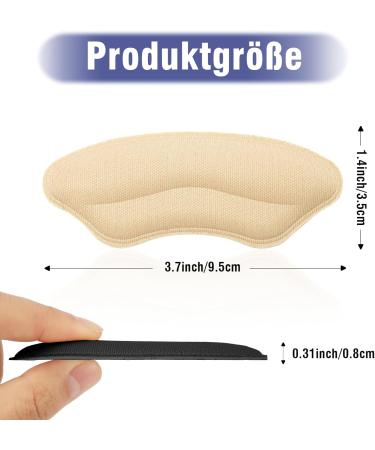 Shop Heel Pads for Shoes - 6 Pairs of Heel Me Shoe Repair & Protectors for Big Shoes - Clear & Black Options Available - Buy Online on GoSupps.com