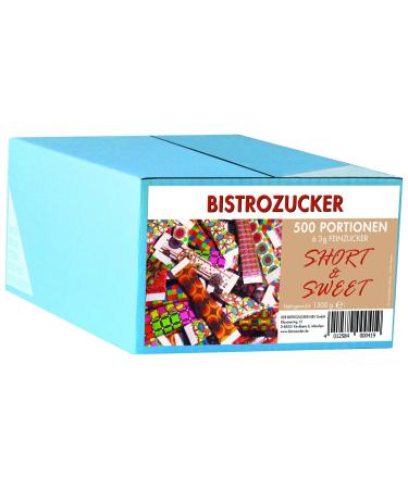 Buy Short&Sweet 500 Sugar Sticks - Fine Sugar Box (1.5 kg) | Premium International Shipping - Buy Online on GoSupps.com