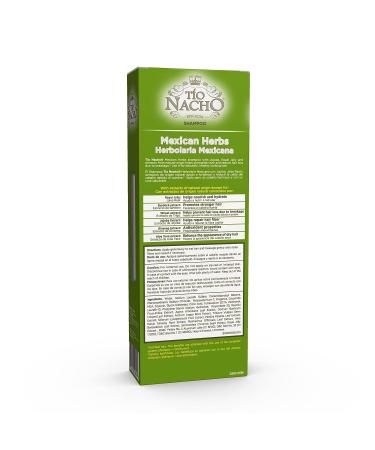 Tio Nacho Mexican Herbs Shampoo 14 Oz (GEN2816A) - Natural Herbal Formula for Hair Care - Buy Online on GoSupps.com