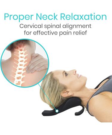 Vive Neck and Shoulder Relaxer - Chiropractic Support Pillow for Neck Pain Relief - Buy Online on GoSupps.com
