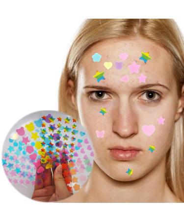 220 Colorful Pimple Patches Acne Absorbing Cover Patch Hydrocolloid Acne Pimple Patches Spot Patches Acne Patches with Tea Tree Oil & Centella for Pimples Blemishes Zits Acne Patches for Face