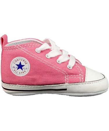 Converse Baby Chucks 81229 First Star White/Pink | Size 17 UK - Shop Now - Buy Online on GoSupps.com