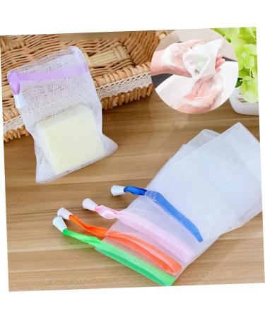 Buy Minkissy 20pcs Soap Foaming Net - Exfoliating Pouch & Bath Scrubber for Bubble & Soap Savers | International Shipping Available - Buy Online on GoSupps.com
