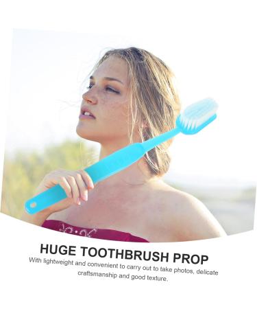 Toyvian Halloween Toothbrush - Large Sky Blue Comedy Decoration for Parties | Unique 1 Pack Toothparty Fun - Buy Online on GoSupps.com