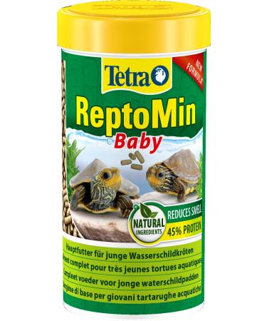 Tetra Reptomine Baby Turtle Food - Food sticks especially for very young water turtles 250 ml can baby 250 ml (1 Pack)