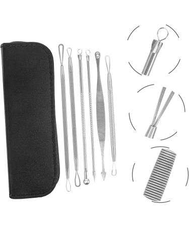 Beatifufu 1 Set Blackhead Removal Tool Cell Clip for Blackheads Professional Remover Household Blackhead Tool Needle Daily Use Blackhead Tool Stainless Blackhead Tool - Buy Online on GoSupps.com