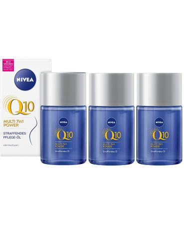 NIVEA Q10 Macadamia, Avocado & Cotton Seed Oil 3 x 100ml
