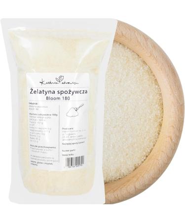 G latine Alimentaire Bloom 180 Riche en Prot ines Id ale pour Joints Os Desserts et Recettes Maison 1 Kilogramme | KUCHNIA ZDROWIA 1 kg (Lot de 1)