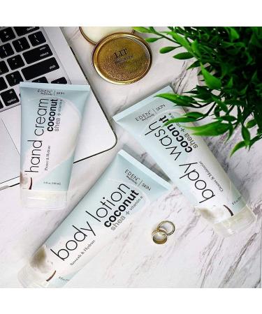EDEN BodyWorks Coconut Shea Hand Cream - 5 oz | Heal Nourish & Protect Dry Skin - Best International Shipping - Buy Online on GoSupps.com