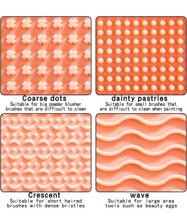 3 In 1 Makeup Brush Cleaning Cosmetic Brush Organizer with Brush Drying Holder Makeup Brush Cleaner Portable Travel Beauty Brush Scrubber Tool for Makeup Brush Sponge Powder Puff (White) - Buy Online on GoSupps.com