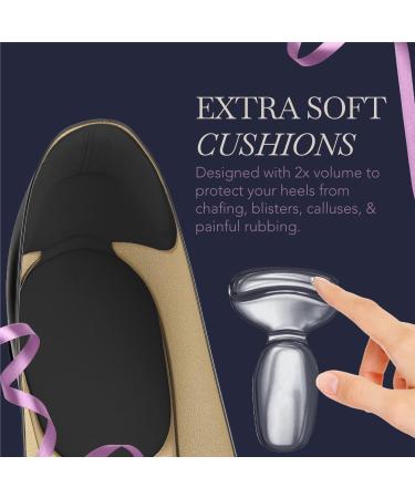 Comfortable Heel Cushion Insoles for Heel Spurs - Gel Inserts for Large Shoes Women s High Heels & Pumps (4 Pairs) - Buy Online on GoSupps.com