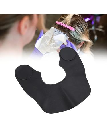 Buy Silicone Hair Dye Collar Shawl & Cutting Cape - Salon-Quality Hair Wraps for Haircuts & Coloring | Black Neck Guard for Stylists - Buy Online on GoSupps.com