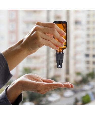 Buy Healvian 10 Pack Brown Glass Spray Bottles - 10ml & 50ml Portable Atomizers for Essential Oils & Travel - Buy Online on GoSupps.com