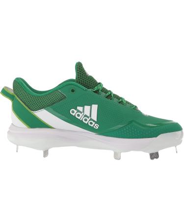 adidas Men's Icon 7 Baseball Shoe 9 - White/Team Green/Semi Sol Green - Buy Online on GoSupps.com