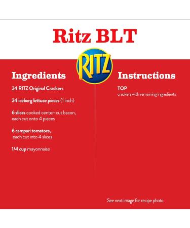 Ritz Crackers Original - Family Size - 20.6oz / 583 g - Buy Online on GoSupps.com