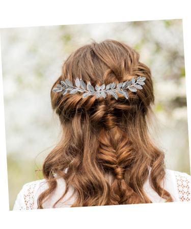 FRCOLOR Goddess Headpiece Styling Hair Clips Silver Headpiece Retro Hair Combs Hair Combs for Wedding Hairstyles Wedding Hair Comb Silver Bridal Comb Women Hair Pins Hair Accessories - Buy Online on GoSupps.com