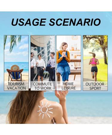 Buy UV Protection Cream - Refreshing Non-Greasy Sunscreen SPF50+ | Even Skin Tone | 4PC Set | Ship Internationally - Buy Online on GoSupps.com