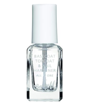 Barry M Nail Paint 54 3 In 1 Base Coat Top Coat Nail Hardener All in One Clear 10.00 ml (Pack of 1) Single