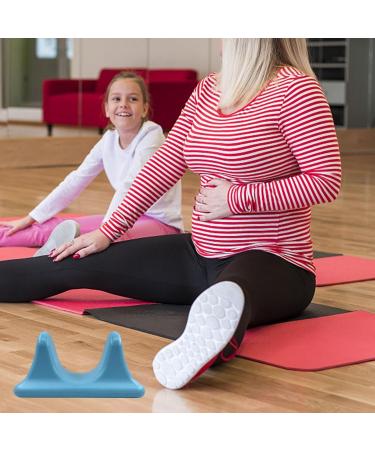 1/4PCs PSOAS Release Tool - Hip Massage Hook for Hip Flexor & Iliacus Relief | Home Gym Tissue Massage Tool | Blue Wood Therapy Massage Tool - Buy Online on GoSupps.com