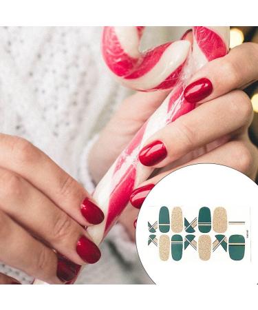 dijiusidy Nail Art Stickers Self-Adhesive Fingernail Decal with Strap Glue DIY Art Decor Full Cover Manicure Kits for Women Girls YMX197 - Buy Online on GoSupps.com