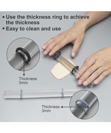 Polymer Clay Tools Set - Roller, Rolling Pin, Blades, Sculpting Kit, Earring Making Supplies - 14 Pcs - Buy Online on GoSupps.com