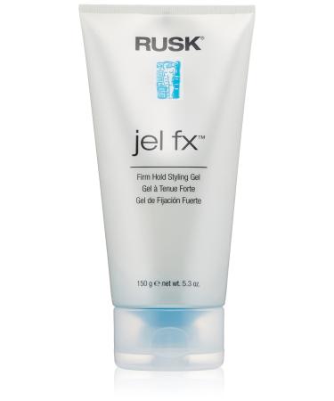 RUSK Designer Collection Jel Fx Firm Hold Styling Gel  5.3 Oz  Medium to Firm-Hold  Used for Slicking  Molding  or Blow-Drying without Flaking  Full-Body Style - Buy Online on GoSupps.com