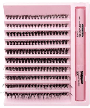 Besreey Lash Extension Kit - Cluster Lashes Lash Extensions Kit - Natural Look Individual Eyelash Eyelash Clusters Lash Clusters Kit for Eyelash Extensions 30d - Buy Online on GoSupps.com