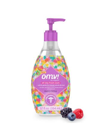 Vagisil OMV! All-Day Fresh Intimate Feminine Wash for Women, Gynecologist Tested, Berry Bliss Scent, 12 Oz Bottle Pack of 1 Berry Bliss