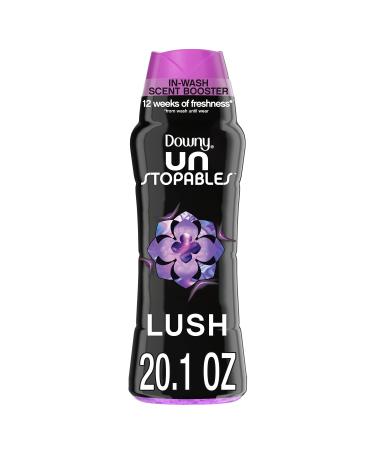 Downy Unstopable Laundry Scent Booster Beads for Washer, Lush, 20.1 Ounce (Pack of 1) Scent Booster Beads, 20.1oz
