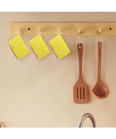 Luffa Dish Sponges - Friendly Sponges for Dishes | Multipurpose Kitchen Scrubbing Sponges Reusable Kitchen Sponge Scrubbers | Natural Cleaning Brush for Dishwashing and Kitchen Cleaning Yellow - Buy Online on GoSupps.com