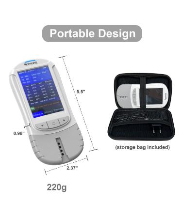 6-in-1 Lipid Analyzer: Total Cholesterol HDL LDL Triglycerides Uric Acid & Diabetes Test - 50 Test Strips for Home Use - Buy Online on GoSupps.com