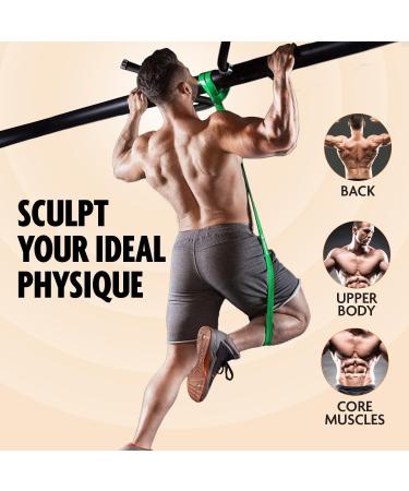 DMoose Pull Up Assistance Bands - Powerlifting Strength Training & Mobility Rubber Bands for Men & Women - Versatile 4 in 1 Workout Solution - Buy Online on GoSupps.com