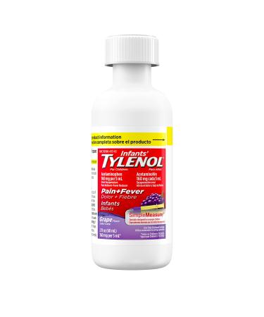 Infants' TYLENOL Oral Suspension Grape 2 Fl. Oz