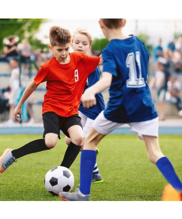 Halinuia Kids Football Socks - 3 Pairs with Shin Protection & Breathable Compression - Ultimate Sports Comfort - Buy Online on GoSupps.com