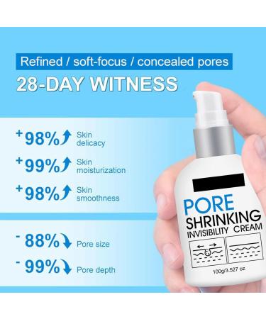 Cr me invisible pour pores minimisant les pores et r ducteur de pores pour le visage hydratant contr le l'huile resserre les pores hydrate resserre lisse les ridules laisse la peau mate et - Buy Online on GoSupps.com