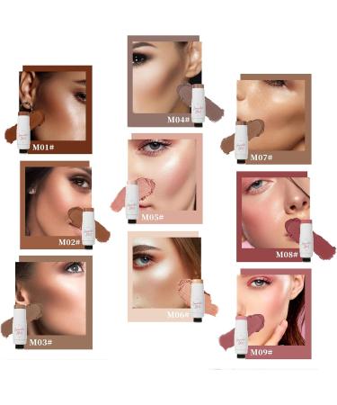 CHAKAE 2 in 1 Double Head Makeup Sticks - Multifunctional Contour Stick - Bronzer Highlighter Stick for Makeup - Buy Online on GoSupps.com